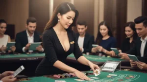Live Dealer Baccarat with Online Players